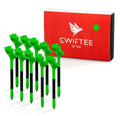 SWIFTEE 10 pack of Green Premium 10 Degree  83mm Golf Tees