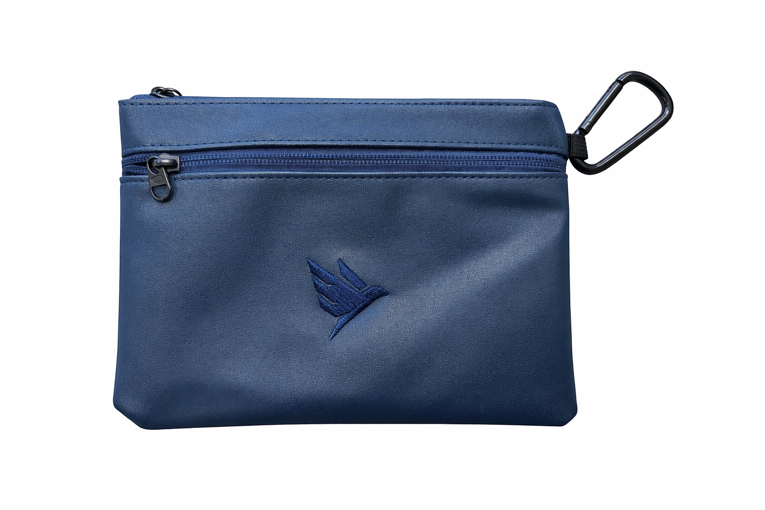 SWIFTEE Golf Valuables Pouch with Fleece Lining and Vegan Leather Material for Accessories and Tee Ball Storage