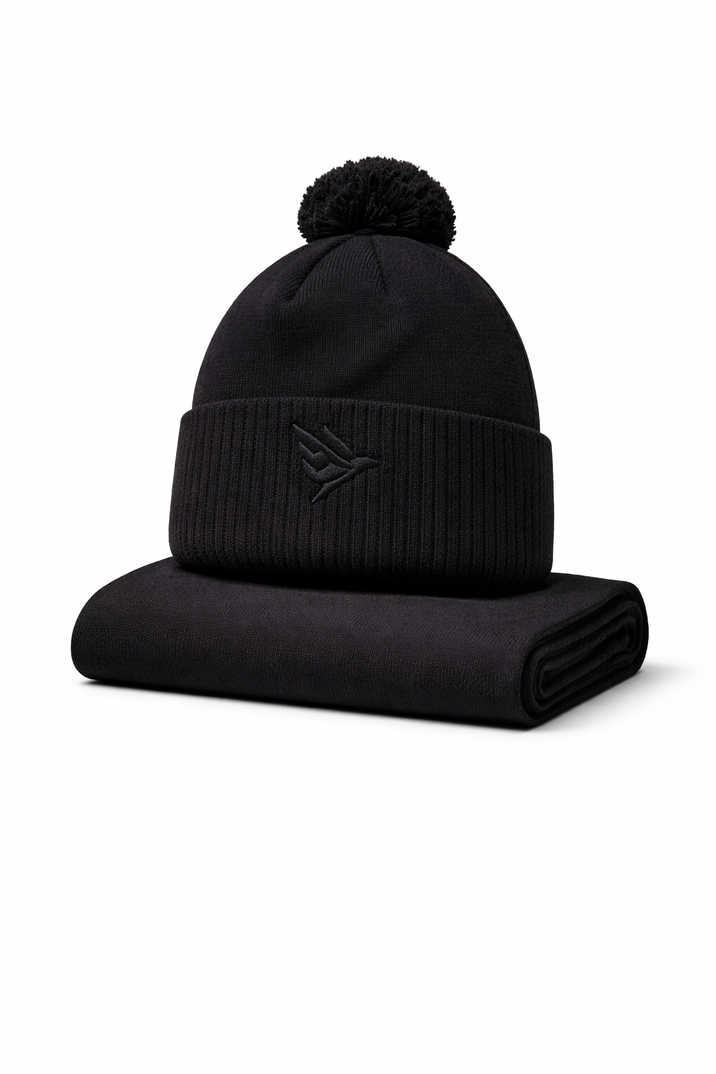 SWIFTEE Golf Pom Pom Beanie Hat & Snood Set – Winter Golf Beanie & Neck Warmer