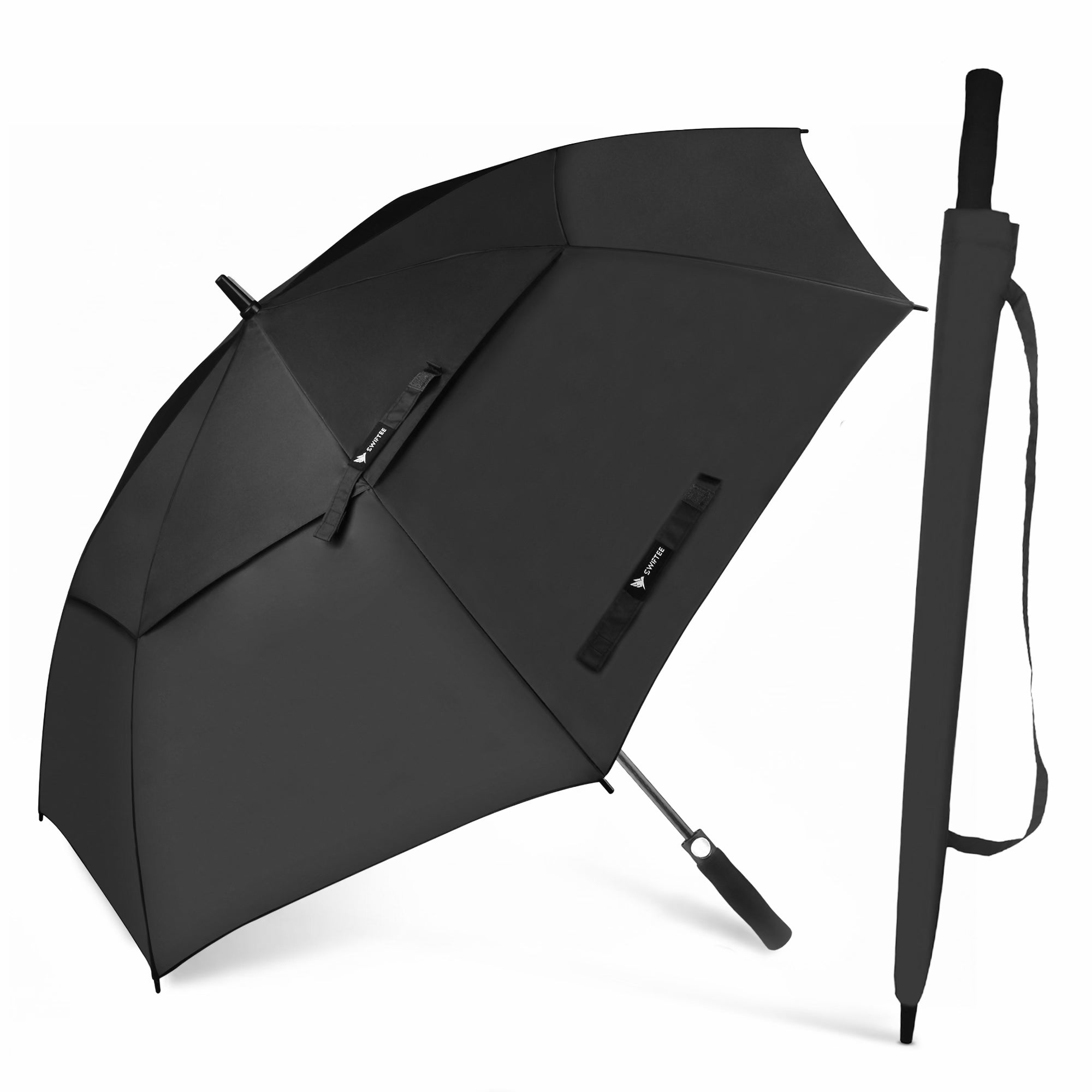SWIFTEE 60 Inch Golf Umbrella – Windproof Automatic Large Waterproof Umbrella