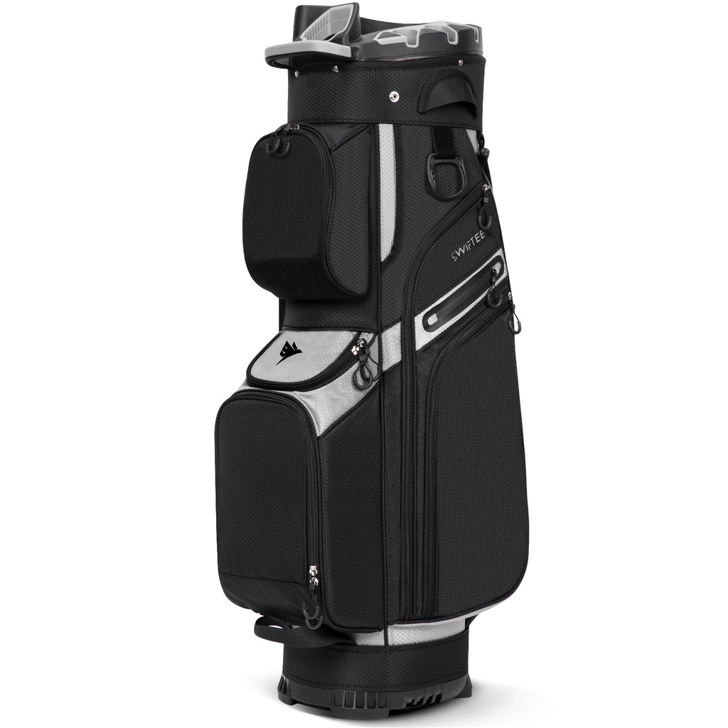 SWIFTEE 14-Slot Golf Cart Bag – Lightweight Organizer with Full-Length Dividers & Multiple Pockets