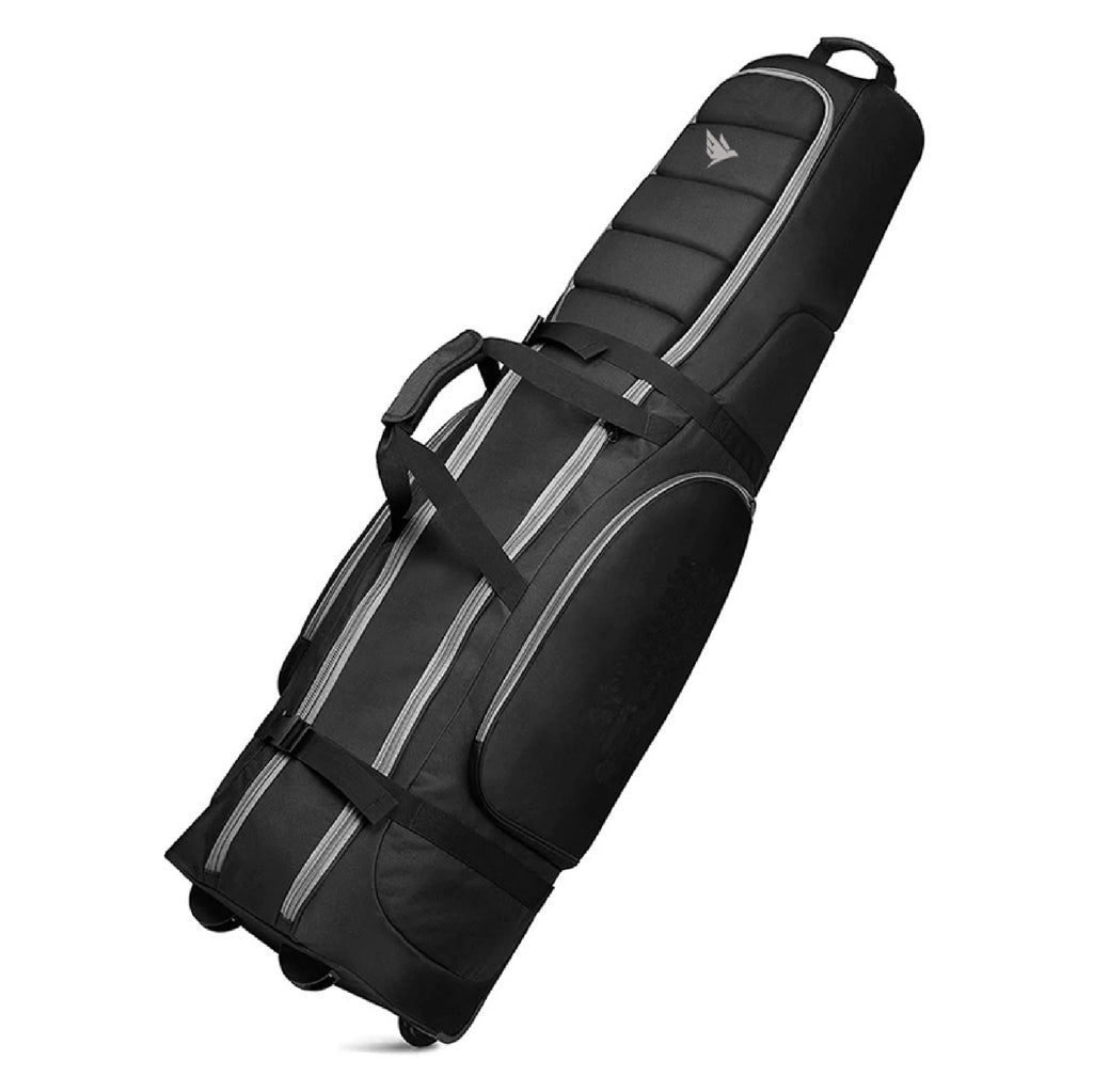 SWIFTEE Padded Golf Travel Bag – 900D Waterproof Flight Case with Large Accessory & Shoe Pockets